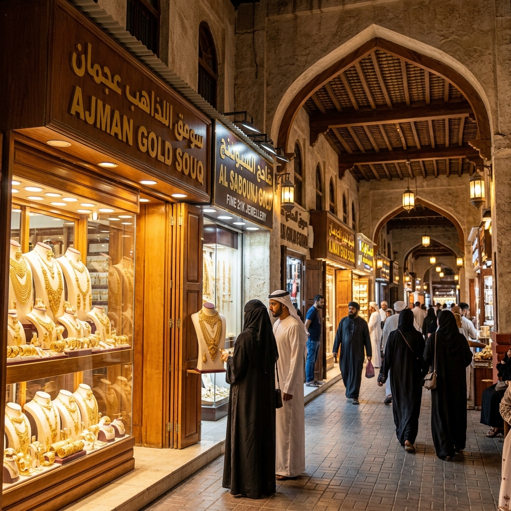 سوق الذهب في عجمان